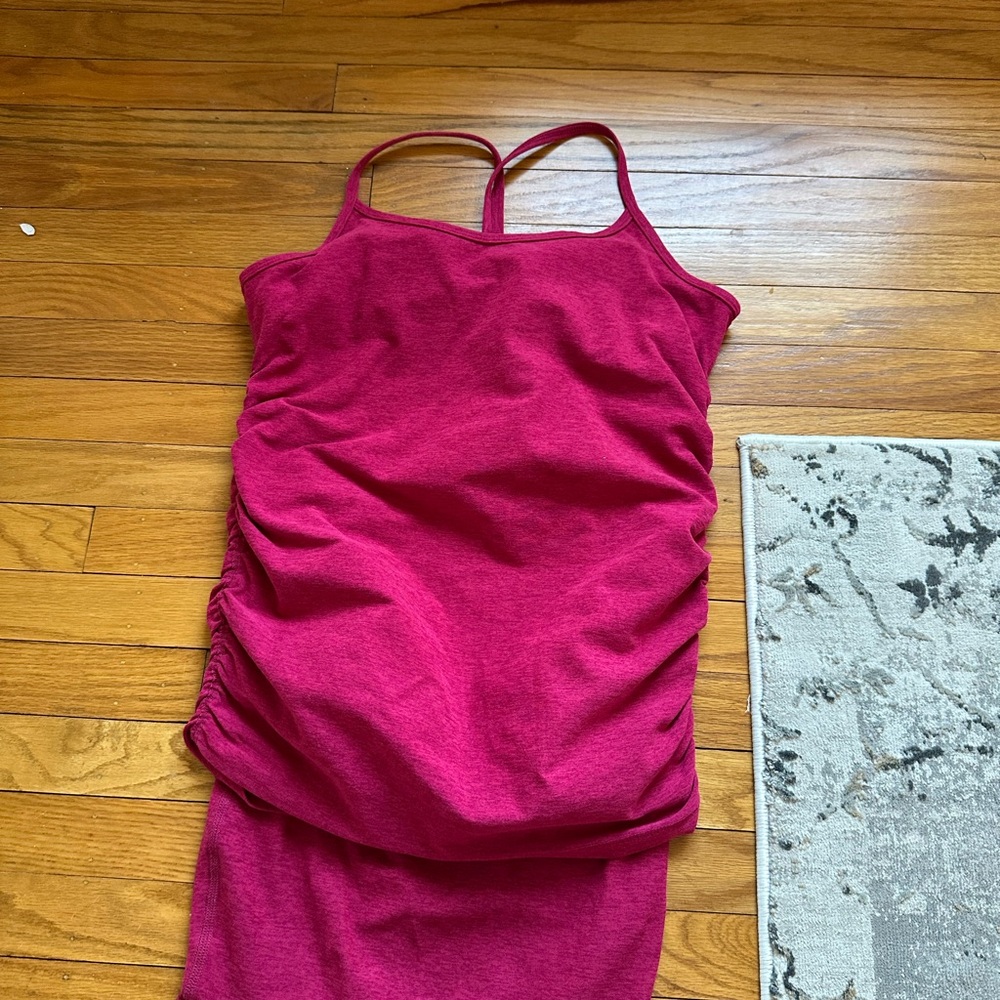 Beyond the Bump Raspberry Pink Maternity Tank